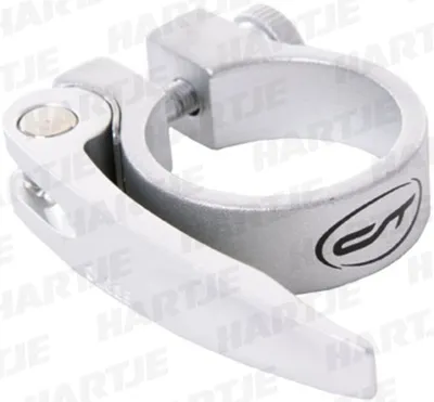 Produktbild von Contec Sattelklemmschelle Sc-302 Qr 31,8 mm Silber