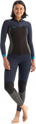 Produktbild von Jobe Porto 2 Mm Neoprenjacke Damen Blau,Schwarz M Damen Blau,Schwarz M