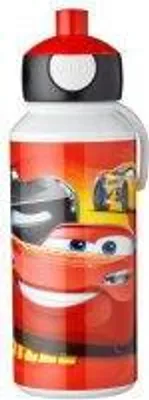 Image de Mepal, lot de 2 gourdes Pop-Up Campus 400 ml - Cars 107410065394