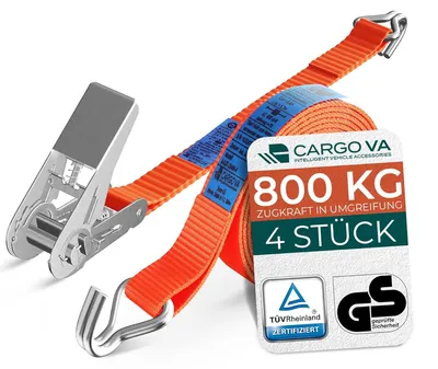 Zdjęcie produktu dla CARGO VA Pasy mocujące 800kg grzechotka 25mm