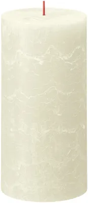 Produktbild von Bolsius Stumpenkerze Rustikal Soft Pearl - 20 cm / ø 10 cm