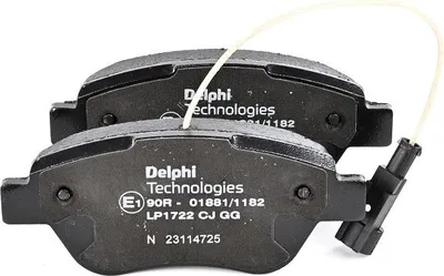 Produktbild von DELPHI Bremsbeläge Satz Vorne Bremsklötze für FIAT PANDA (169) LP1722