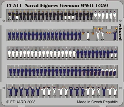 Produktbild von Eduard Accessories Naval Figures German WWII  3917511