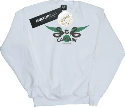 Produktbild von Harry Potter - "Slytherin" Sweatshirt für Damen BI20954 (L) (Weiß)
