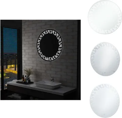 Produktbild von vidaXL Badezimmerspiegel mit LED 80 cm -  Spiegel