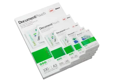 Obrázok produktu pre GBC 3747245, Lesklý, Priehľadná, Polyetylen, 64x99, 0,25 mm, 64 mm