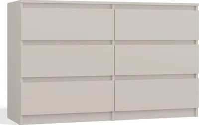 Immagine prodotto di Selsey Malwa - Cassettiera a sei cassetti, grigio, 120 cm