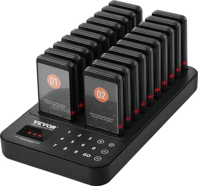 Zdjęcie produktu dla Pager Restauracyjny System Przywoławczy Pager 20 szt.