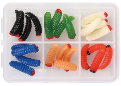 Produktbild von Paladin Gummi Bienenmaden Set - 24 Gummimaden