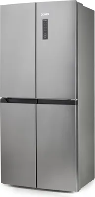 Produktbild von Domo DO99504M, Freistehend, Amerikanische Tür, Edelstahl, 4 Tür(en), Berührung, An Tür