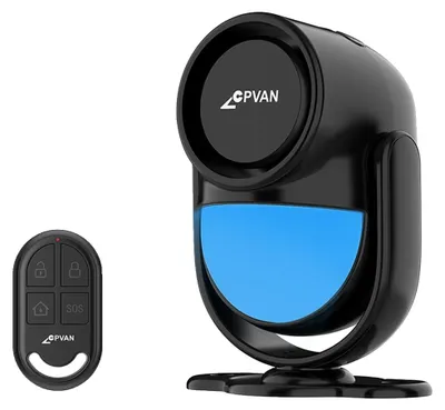 Obrázek produktu pro Inteligentní alarmový systém, alarm 120 dB, pohybové a dveřní senzory, sada A černá