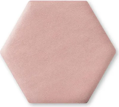 Produktbild von TAPHICEROS Hex Wandpaneel Polsterpaneel, 30x26 cm, SWING 14, Lavendel, Wandkissen Hexagon Wandpolster Kopfteil für Bett Gepolstert Polsterplatte