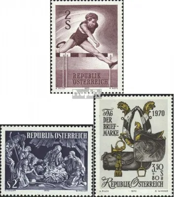 Produktbild von Briefmarken Österreich 1970 Mi 1348,1349,1350 (kompl.Ausg.) gestempelt Sondermarken