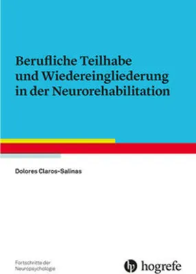 Obrázek produktu pro Berufliche Teilhabe und Wiedereingliederung in der Neurorehabilitation