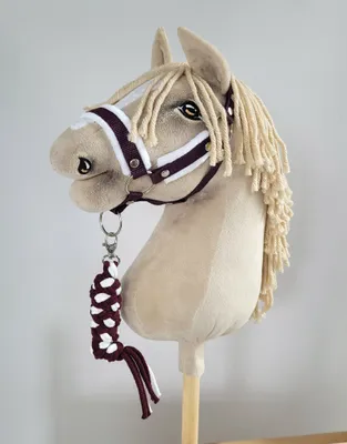 Produktbild von Hobby Horse Babykorb A3 mit weißem Fell und verstellbarem Band - weiß