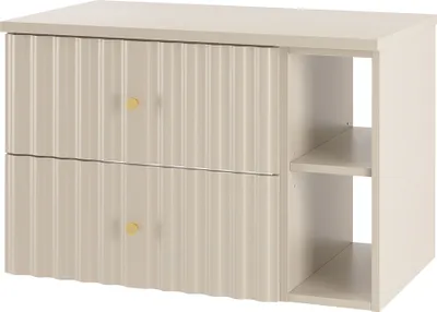 Produktbild von Waschtischunterschrank 80 cm breit in kaschmir AQUINO-140