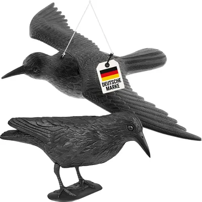 Produktbild von WELLGRO Vogelschreck - Krähe fliegend