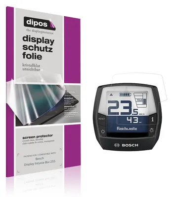 Produktbild von 4x Schutzfolie für Bosch Display Intuvia Bui 255 klar Displayschutzfolie Folie Display Schutz dipos