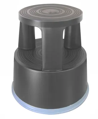 Immagine prodotto di Q-CONNECT KF00634 Sgabello rotante in plastica Q-Connect - peso 2,9 kg, grigio