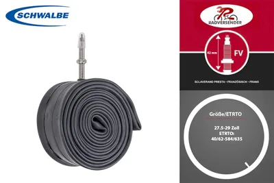 Produktbild von Schwalbe Schlauch DV19 40mm (27,5"/28"/29") 40/62-584/635
