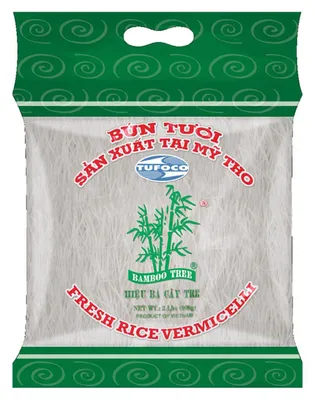 Produktbild von Bamboo Tree Rijstvermicelli 908g – Glutenfreie Reisnudeln für asiatische Gerichte