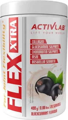 Obrázok produktu pre Activlab, Flex Xtra Zdrowe Stawy, czarna porzeczka, 400 g