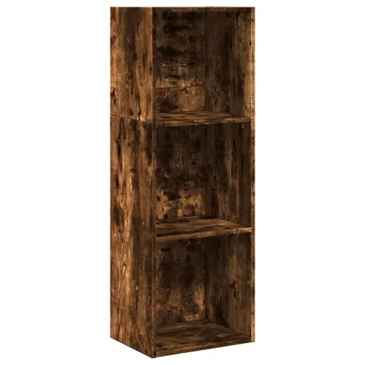 Obrázek produktu pro vidaXL Regál na knihy kouřový dub 40x30x114 cm materiál na bázi dřeva