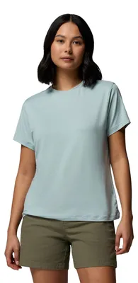 Produktbild von Columbia Parsons T-Shirt für Damen, kurzärmelig, mit Punkt-Rückseite, Crushed Bl