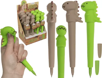 Produktbild von OOTB Squeeze-Kugelschreiber Dinosaurier