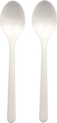 Produktbild von PAPSTAR Mehrweg-Löffel Länge: 185 mm weiß 50 Stück