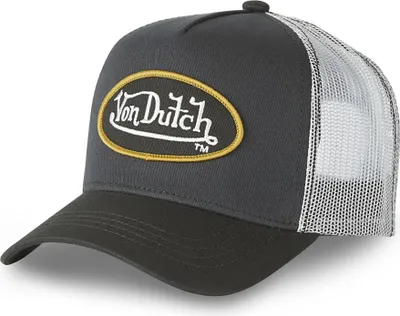 Produktbild von Von Dutch Originals Trucker Cap - CLASSIC Baseball Mesh grey/black