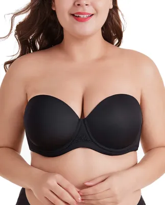 Immagine prodotto di Omgoods - Reggiseno push-up senza spalline, senza ferretto, per donna