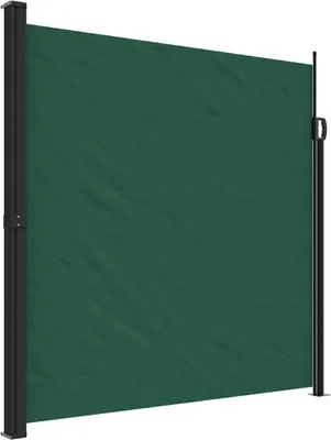 Obrázok produktu pre vidaXL Výsuvná bočná markíza Tmavo zelená 200x600 cm