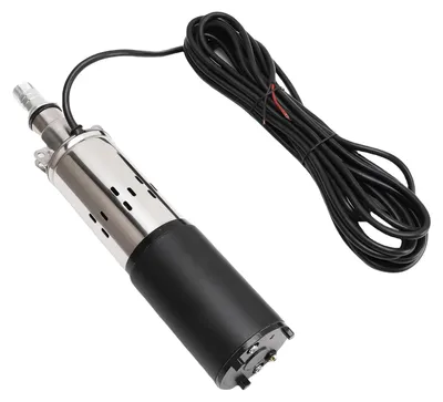 Tauchpumpe 12 V, Edelstahl, 30 m Förderhöhe, 1,2 m³/h