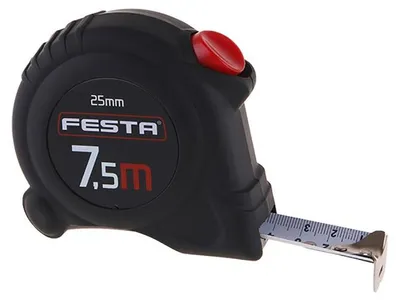 Obrázek produktu pro Metr svinovací FESTA Autolock 7.5mx25mm 11337