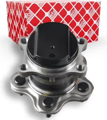 Produktbild von FEBI BILSTEIN Radlagersatz Hinten Links Hinten Rechts für NISSAN Qashqai / Qashqai +2 I (J10, NJ10) Schrägkugellager 84mm 174119