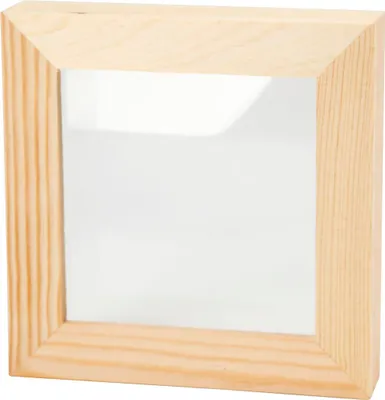 Obrázok produktu pre Creativ Company 575610, Štvorec, Drevo, Drevo, Jednofarebné, 123 x 123 mm, 25 mm