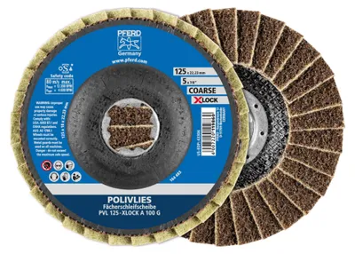 Produktbild von PFERD 44694211, 12200 RPM, 12,5 cm, 18 mm, 100 g, 5 Stück(e)