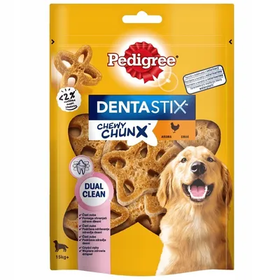 Zdjęcie produktu dla 5x Pedigree Dentastix ChewyChunxMaxi 68g