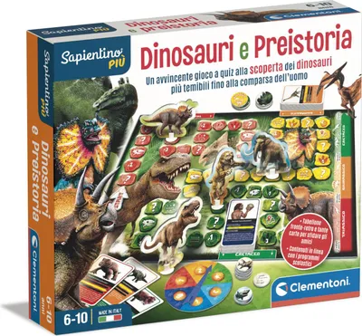Produktbild von Clementoni Sapientino Più 16599 Brettspiel Quiz