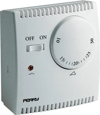 Produktbild von Perry 03016 Blanco Analoger Thermostat