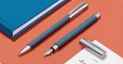 Immagine prodotto di FABER-CASTELL Füller Ambition Edelharz blau B