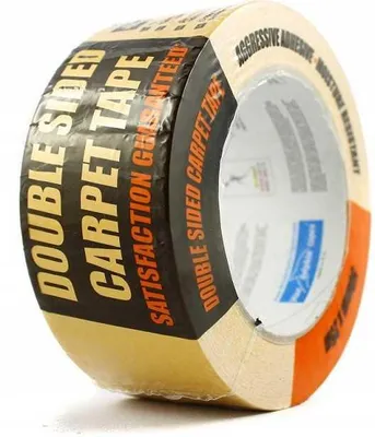 Produktbild von BLUE DOLPHIN Doppelseitiges Textilklebeband 50 mm x 25 m