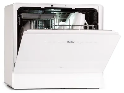 Image de Klarstein Mini Lave Vaisselle de 5 Couvert, Lave-vaisselles Silencieux, 7 Programmes de Lavage, Petit Lave-vaisselle de Table, Lave vaisselle Portable, Facile à Installer pour la Maison et Bureau