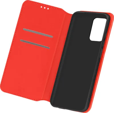 Produktbild von Avizar, Kunstleder Cover Classic Edition für Samsung A52 / A52s, Rot