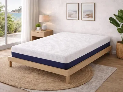 Produktbild von SONHO BRYCE Schaumstoffmatratze 105x190 cm – Höhe 20 cm mit 3 cm Memory-Schaum