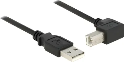 Immagine prodotto di DELOCK Cavo USB A -> B 90° St/St 2,00m nero