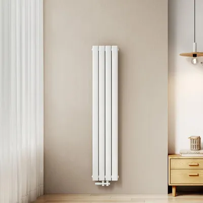 Produktbild von EMKE Heizkörper Flach 160 x 30,4 cm Doppellagig 966 W Weiß Design Paneelheizkörper