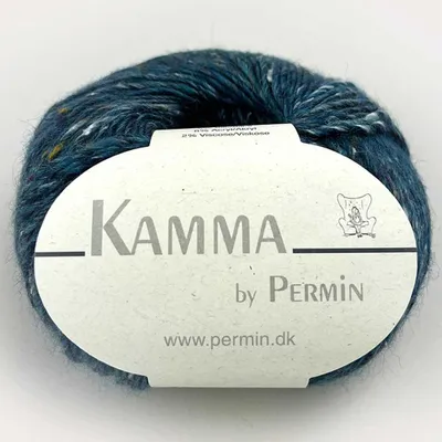A ball of yarn with a label.