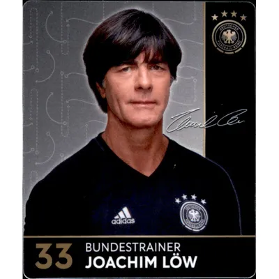 Produktbild von 33 - Joachim Löw - REWE WM18 Sammelkarte